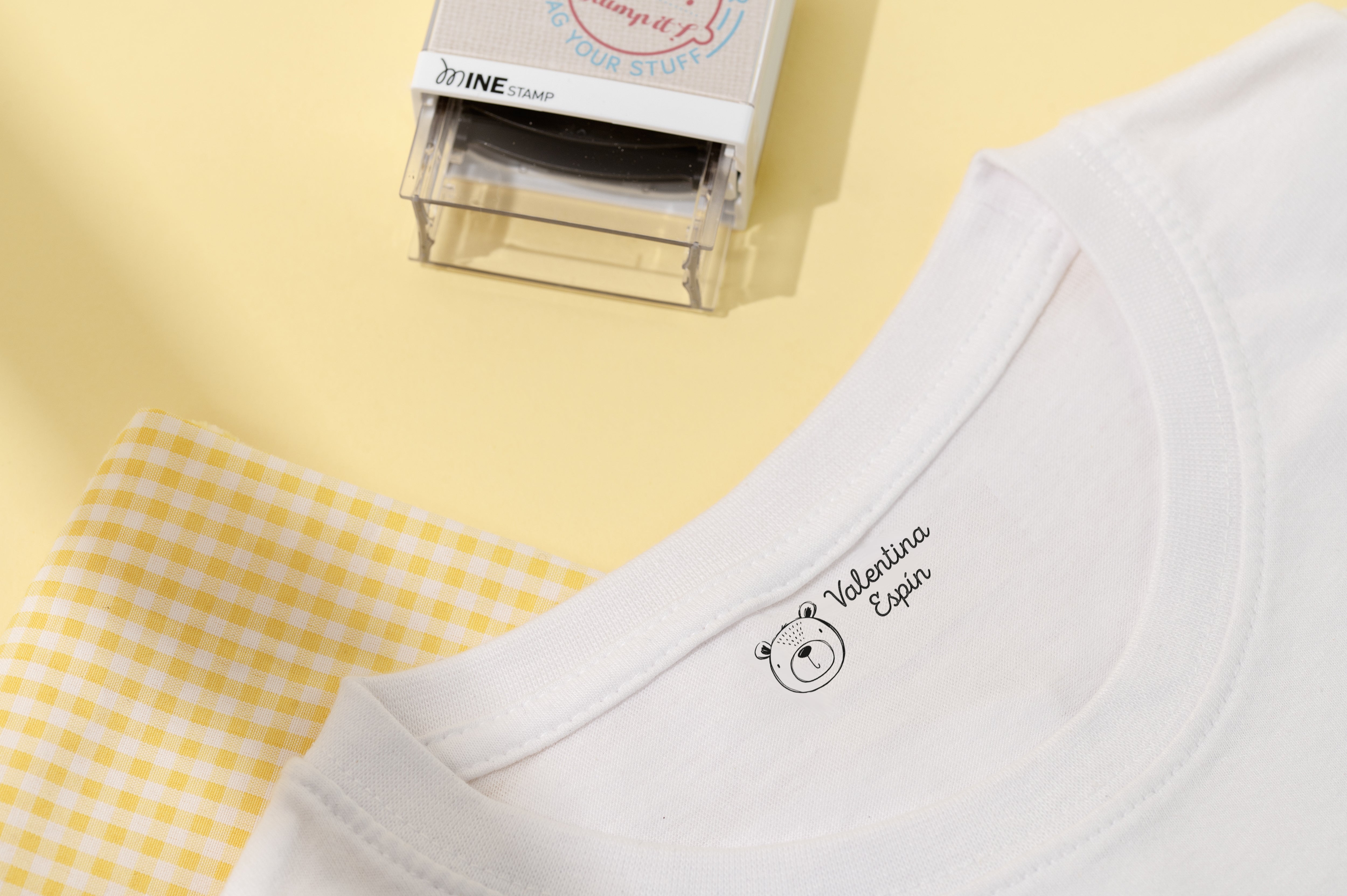 Sello textil Osito - Sello personalizable para ropa Ositos – Stamp by Me